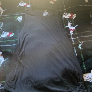 Avia Black Crew Neck Tank Top